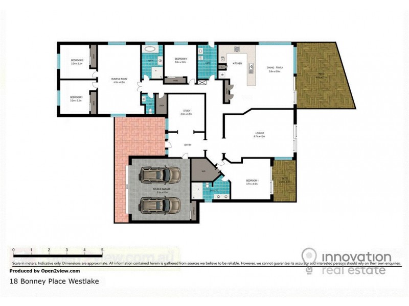 18 Bonney Pl, Westlake QLD 4074 Floorplan