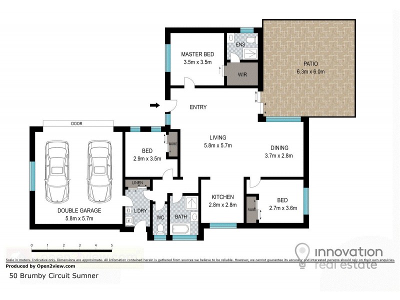 50 Brumby Cct, Sumner QLD 4074 Floorplan