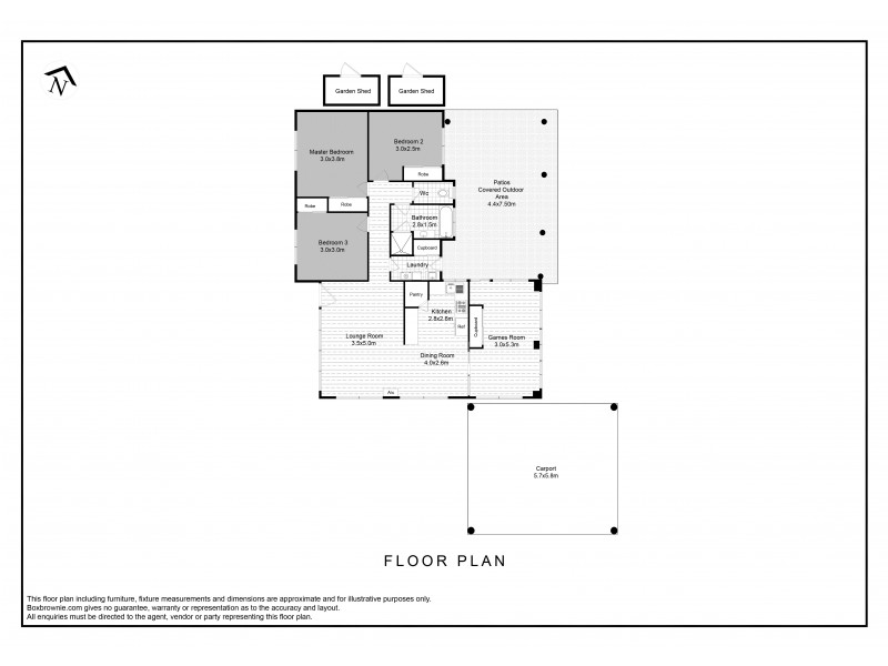 75 Hazelton St, Riverhills QLD 4074 Floorplan
