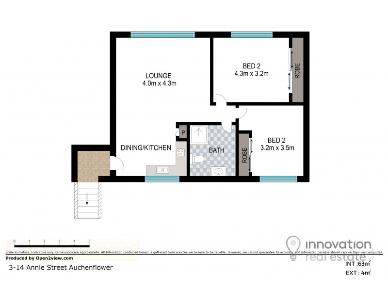 Unit 3/14 Annie St, Auchenflower QLD 4066
