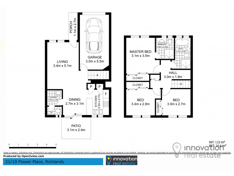 Unit 21/19 Flower Pl, Richlands QLD 4077 Floorplan