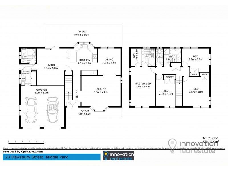 23 Dewsbury St, Middle Park QLD 4074 Floorplan
