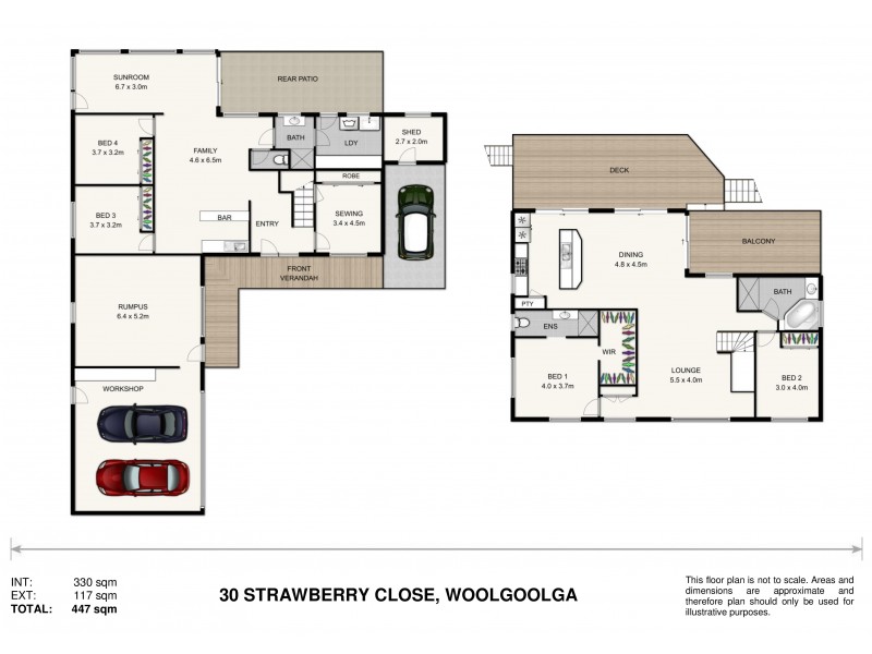30 Strawberry Close, Woolgoolga NSW 2456 Floorplan