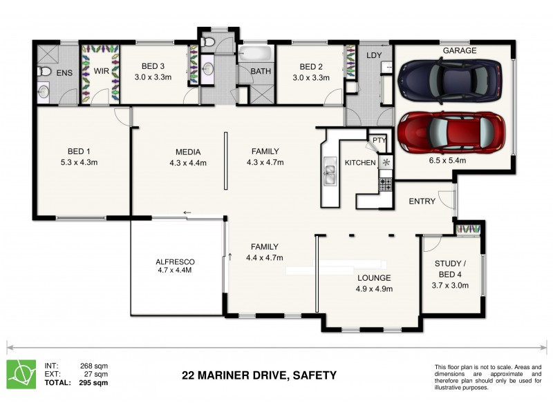 22 Mariner Drive, Safety Beach NSW 2456 Floorplan