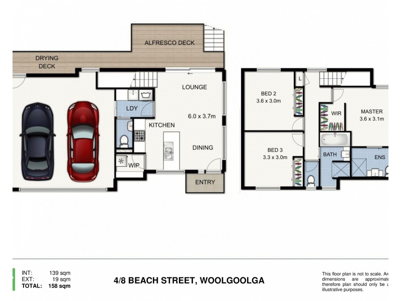 Unit 4 8 Beach Street, Woolgoolga NSW 2456 Floorplan