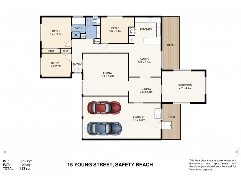 15 Young Street, Safety Beach NSW 2456 Floorplan