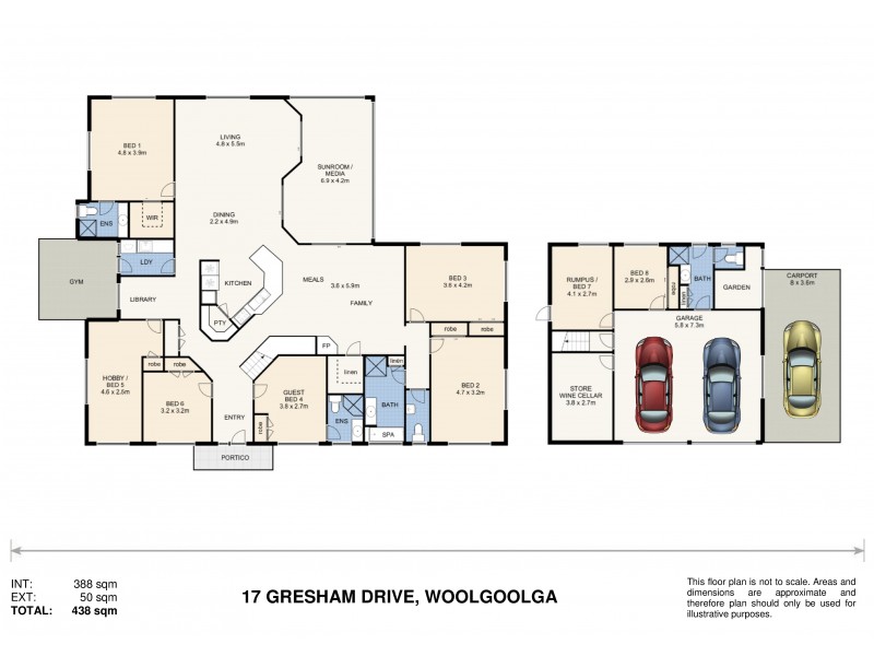 17 Gresham Drive, Woolgoolga NSW 2456 Floorplan