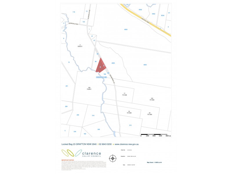 Lot 2 Gilmores Lane, Halfway Creek NSW 2460 Floorplan