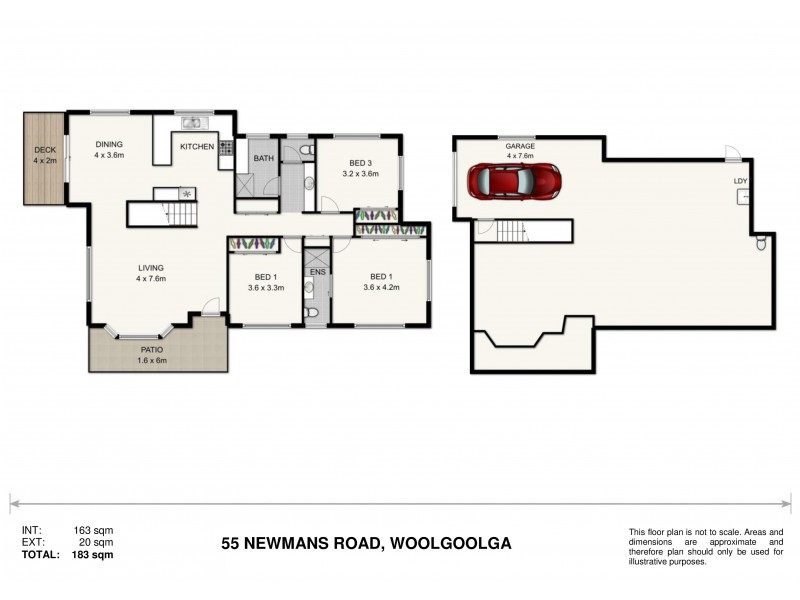 55 Newmans Road, Woolgoolga NSW 2456 Floorplan
