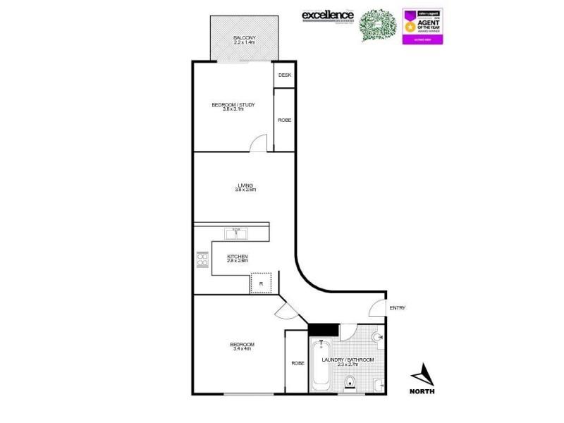 311/243 Pyrmont Street, Pyrmont NSW 2009 Floorplan