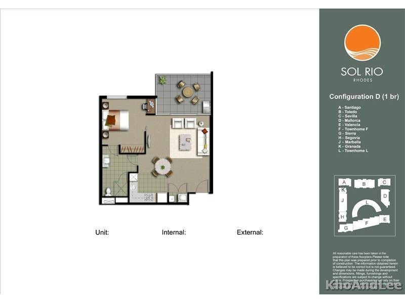 Level 3/A304/10 Marquet Street, Rhodes NSW 2138 Floorplan