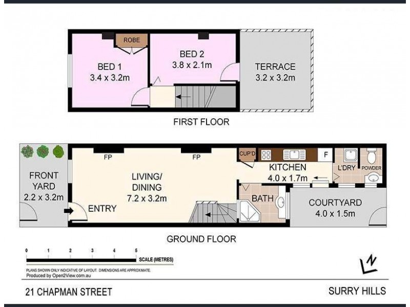 21 Chapman Street, Surry Hills NSW 2010 Floorplan