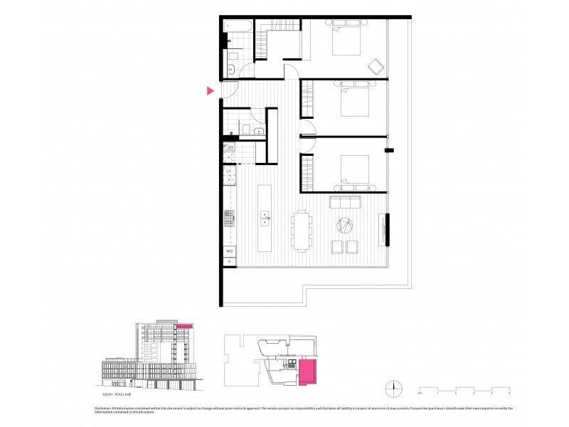 Penthouse/9 Albany Street, St Leonards NSW 2065 Floorplan