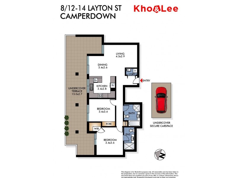 8/12-14 Layton Street, Camperdown NSW 2050 Floorplan