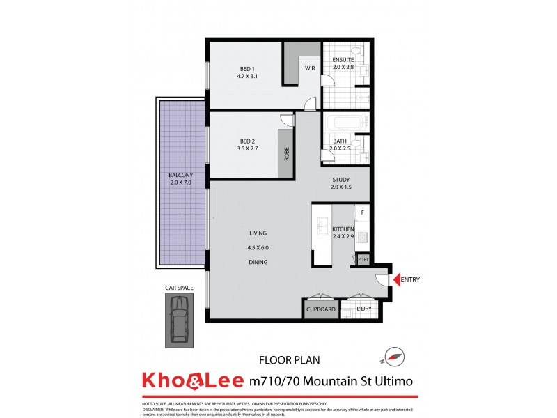 M710/70 Mountain Street, Ultimo NSW 2007 Floorplan