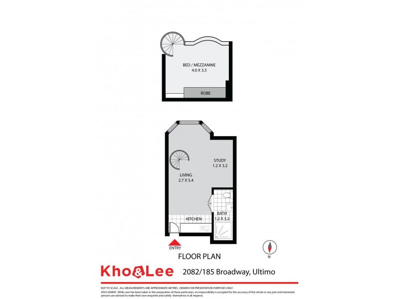 2082/185 Broadway, Ultimo NSW 2007 Floorplan