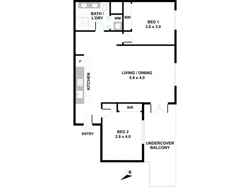 M612/70  Mountain Street, Ultimo NSW 2007 Floorplan