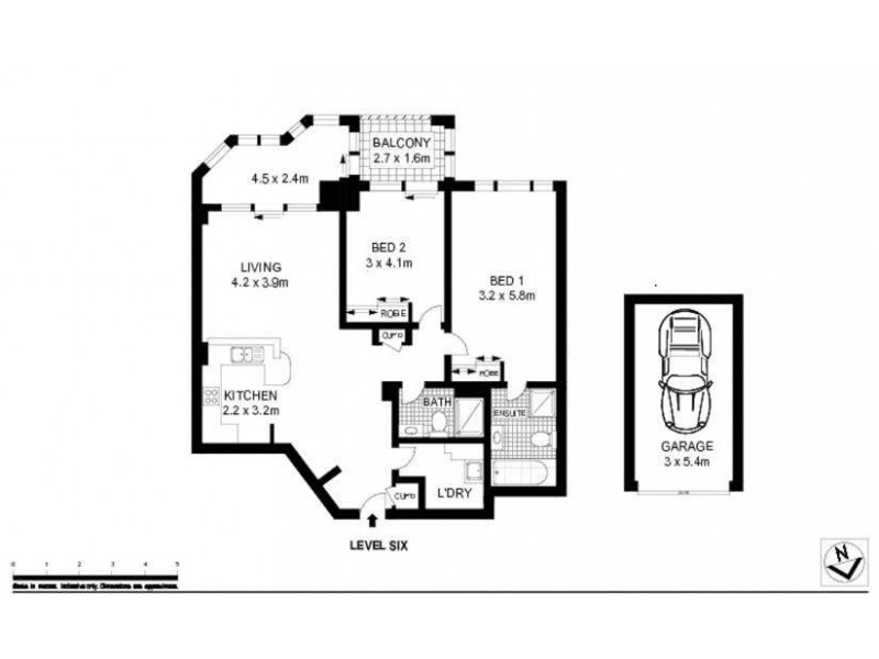 56/1-29  Bunn Street, Pyrmont NSW 2009 Floorplan