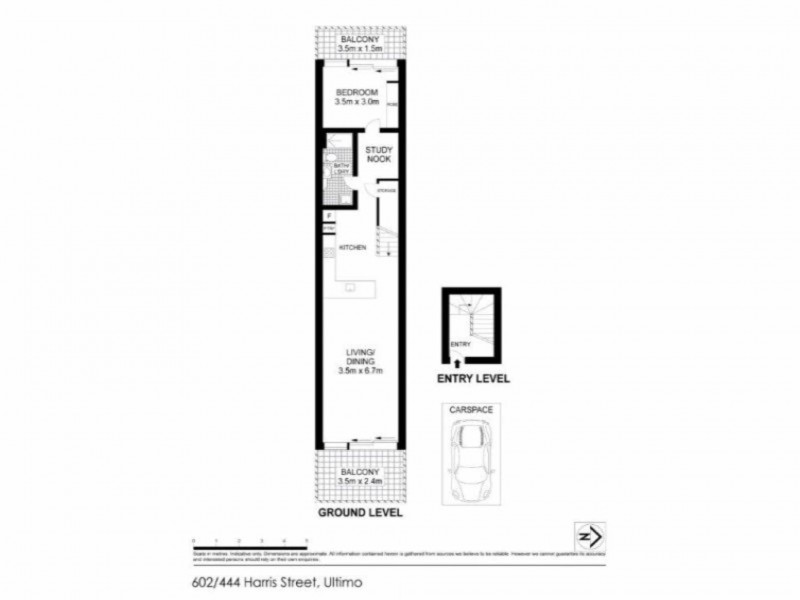 B602/444 Harris Street, Ultimo NSW 2007 Floorplan
