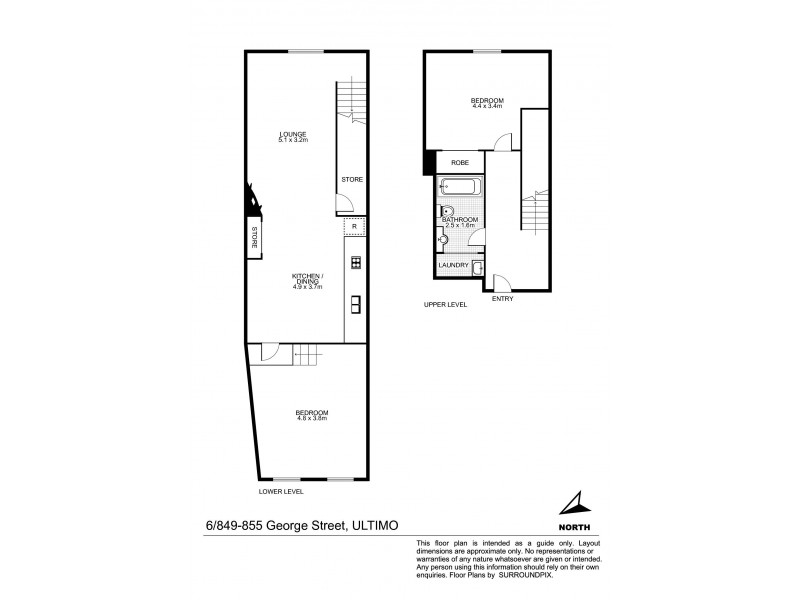 6/849-855 George Street, Ultimo NSW 2007 Floorplan