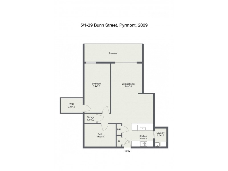 5/1-29 Bunn Street Street, Pyrmont NSW 2009 Floorplan