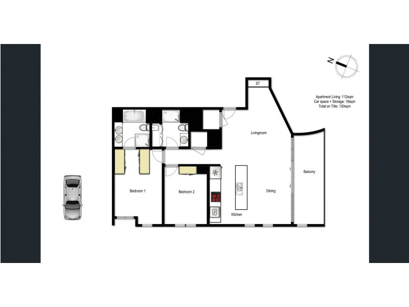 17E/4 Distillery Drive, Pyrmont NSW 2009 Floorplan