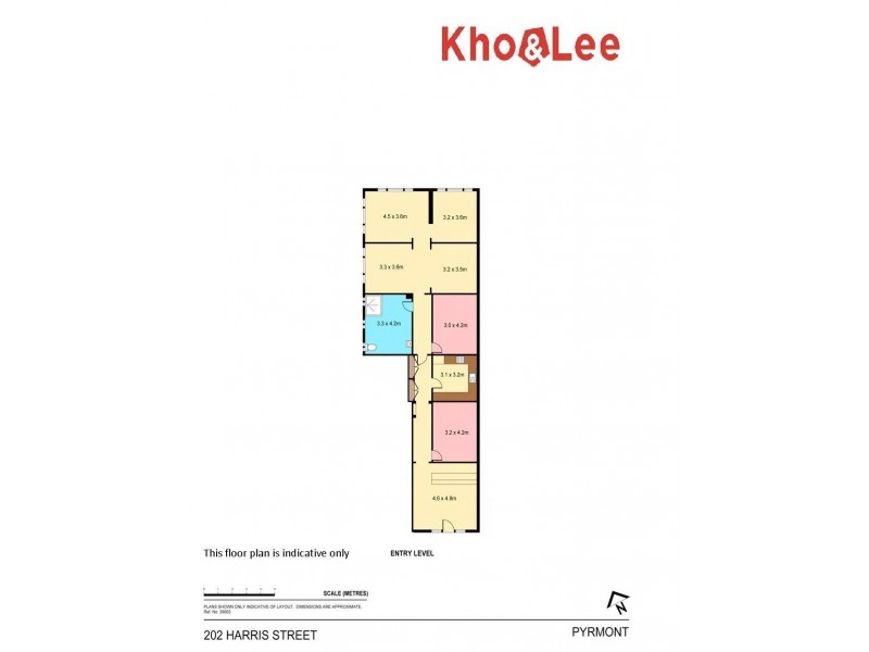 202 Harris Street, Pyrmont NSW 2009 Floorplan
