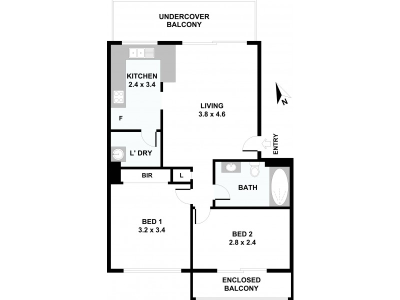 33/1-19 Allen Street, Pyrmont NSW 2009 Floorplan