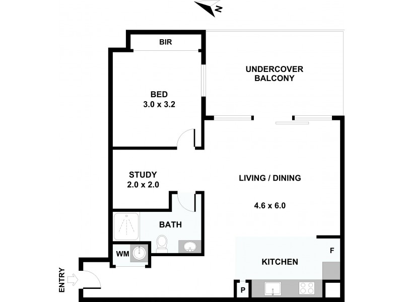 510/62 Mountain Street, Ultimo NSW 2007 Floorplan