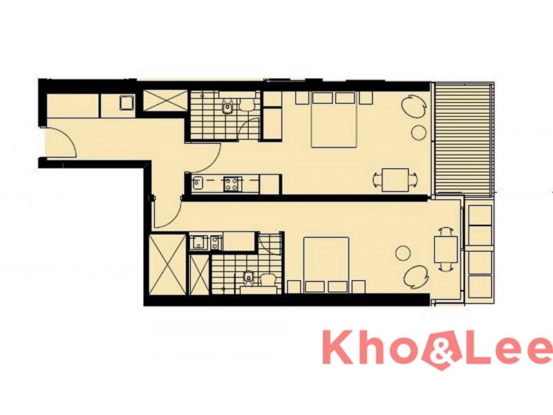 614.2/3 Carlton Street, Chippendale NSW 2008 Floorplan