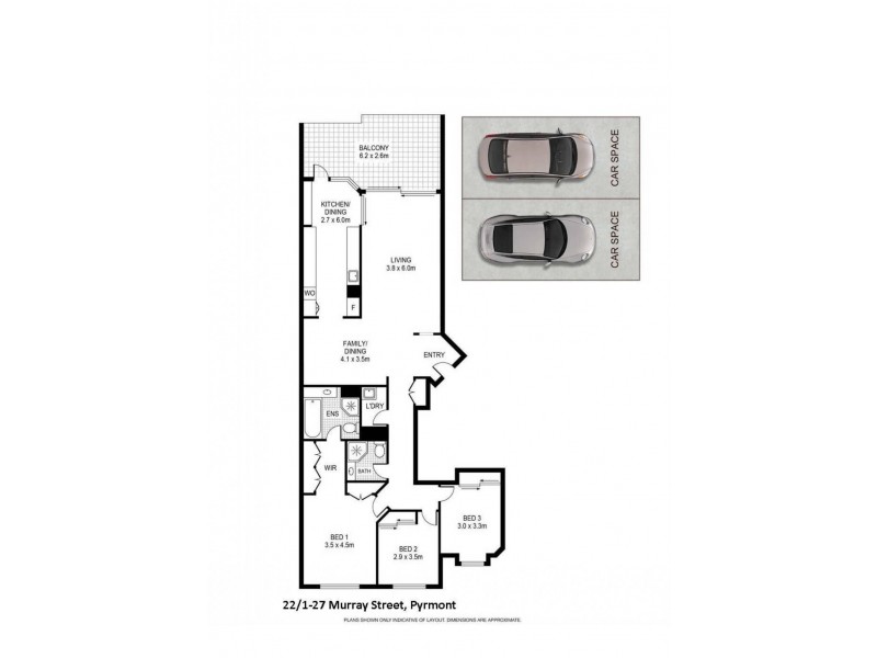 22/1-27 Murray Street, Pyrmont NSW 2009 Floorplan
