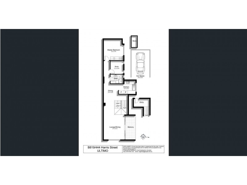B819/444 Harris Street, Ultimo NSW 2007 Floorplan