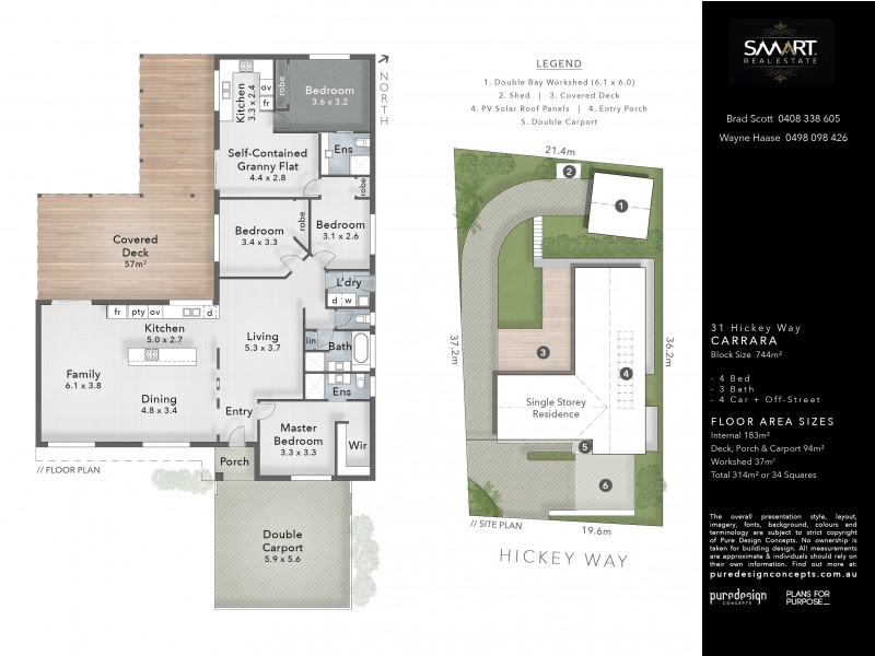 31 Hickey Way, Carrara QLD 4211 Floorplan