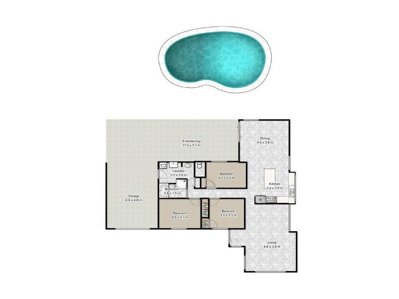Carrara QLD 4211 Floorplan