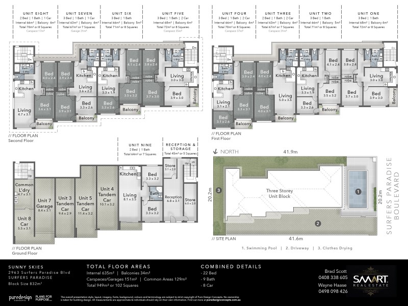 2961 Surfers Paradise Boulevard, Surfers Paradise QLD 4217 Floorplan