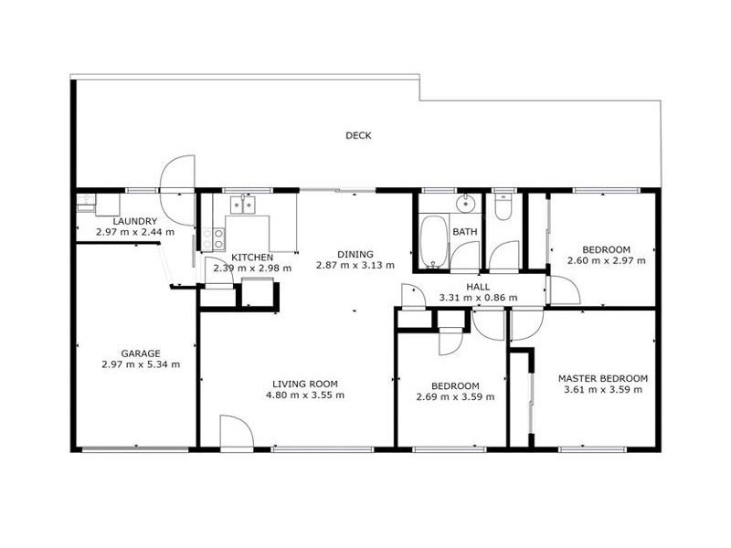 1/8 SARA STREET, Ashmore QLD 4214 Floorplan