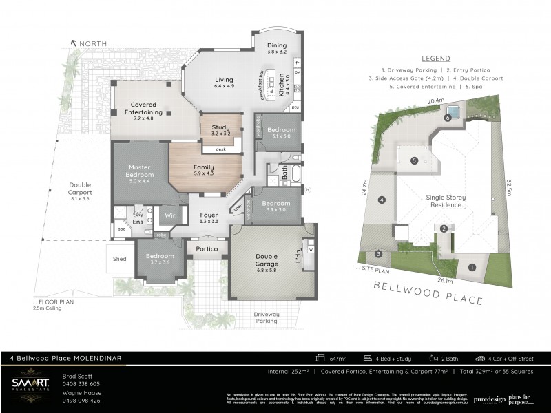 4 Bellwood Place, Molendinar QLD 4214 Floorplan
