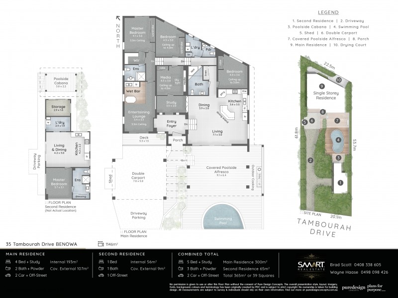 35 Tambourah Drive, Benowa QLD 4217 Floorplan