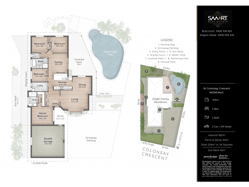 16 Colonsay Crescent, Merrimac QLD 4226 Floorplan