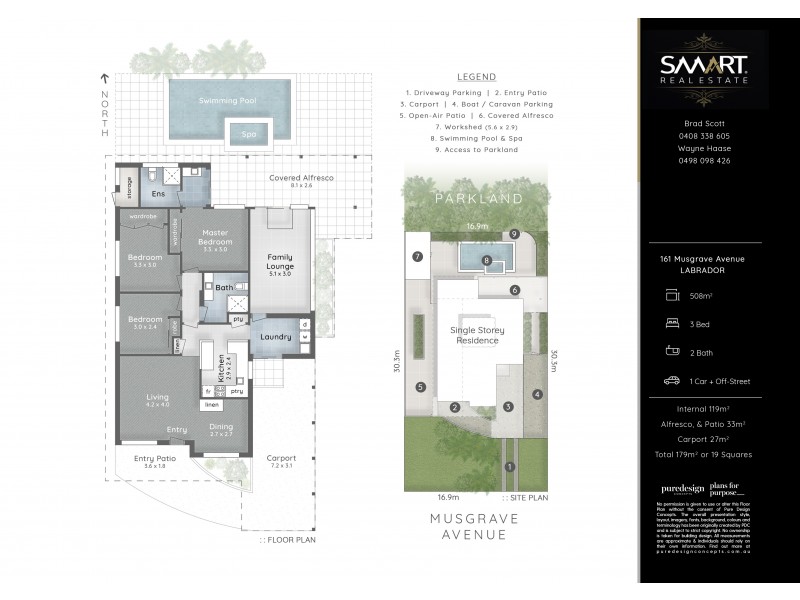161 Musgrave Avenue, Labrador QLD 4215 Floorplan