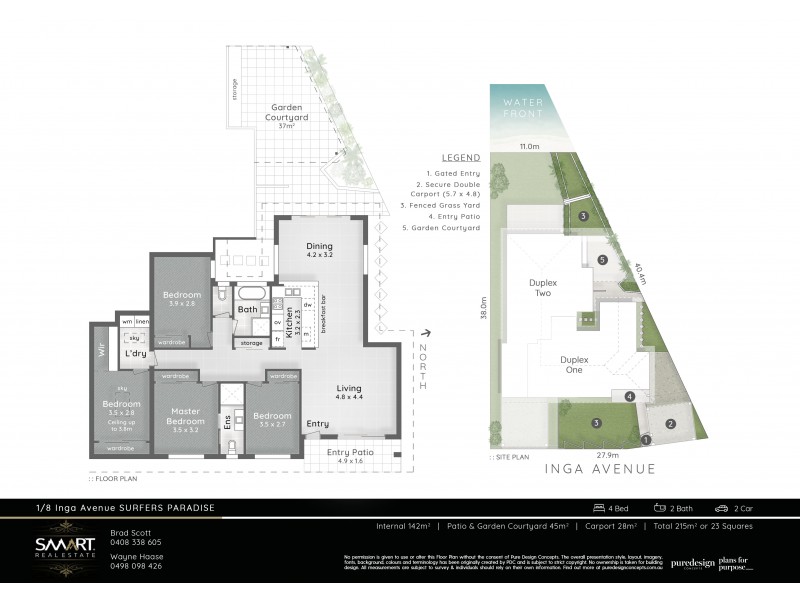 1/8 Inga Avenue, Surfers Paradise QLD 4217 Floorplan