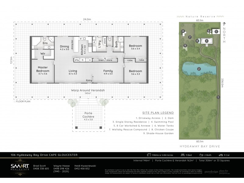 106 Hydeaway Bay Drive, Cape Gloucester QLD 4800 Floorplan