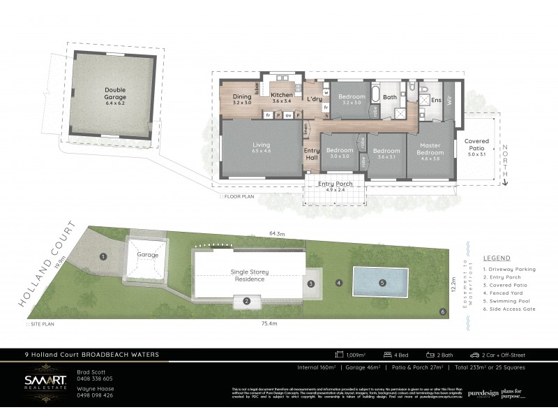 9 Holland Court, Broadbeach Waters QLD 4218 Floorplan