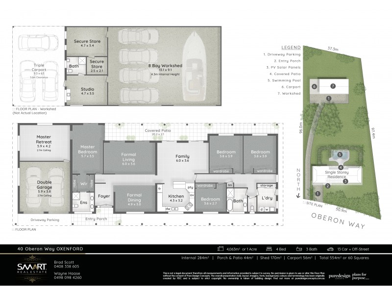 40 Oberon Way, Oxenford QLD 4210 Floorplan