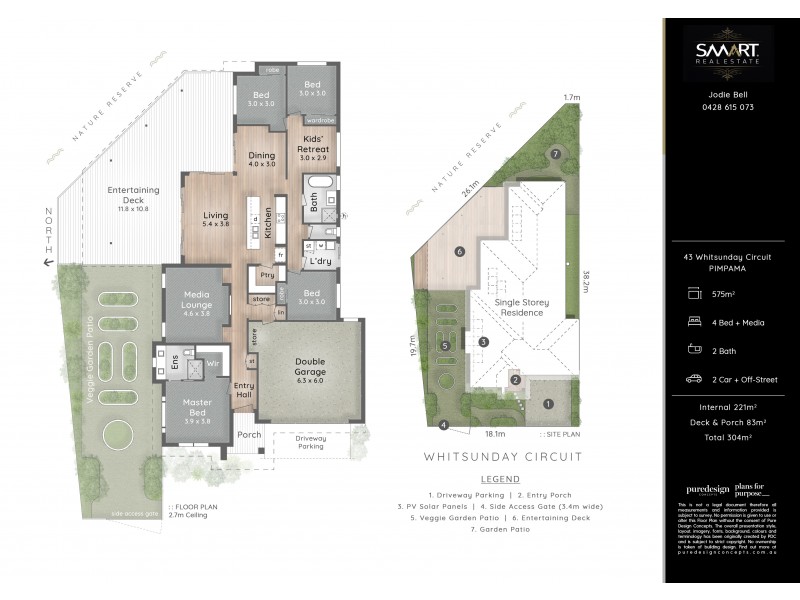 43 Whitsunday Circuit, Pimpama QLD 4209 Floorplan