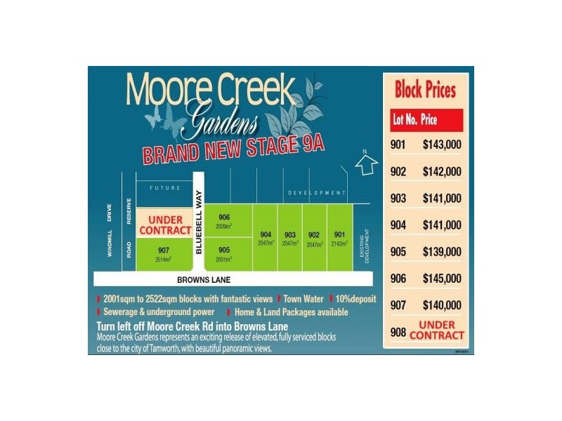 Lot  908 Blue Bell Way, Moore Creek NSW 2340