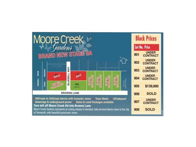 Lot 903 Browns Lane, Moore Creek NSW 2340