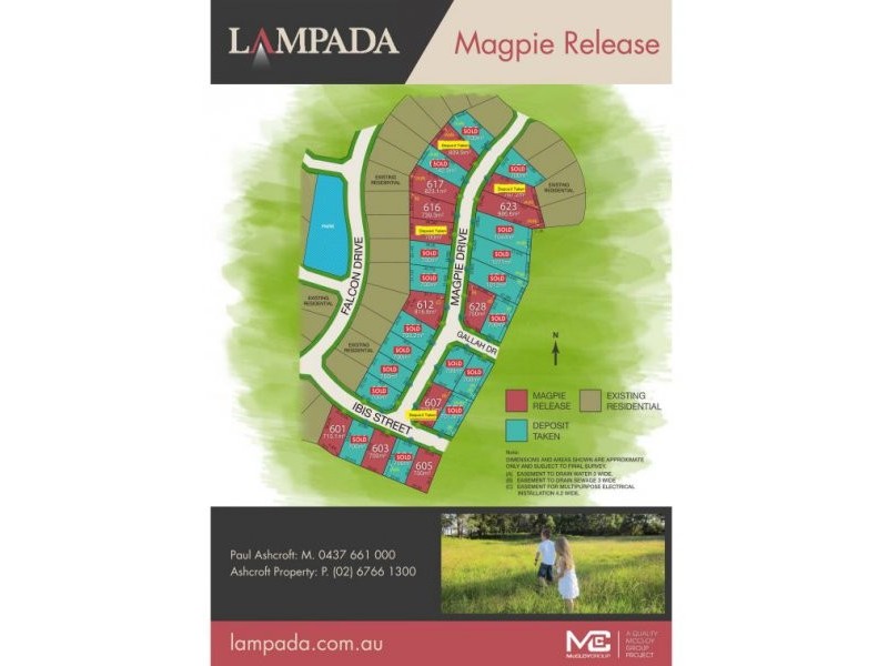 Lot 615 Magpie Release, Lampada, Tamworth NSW 2340