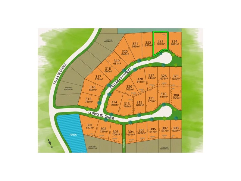 Lot 323 Bellbird Street, Tamworth NSW 2340