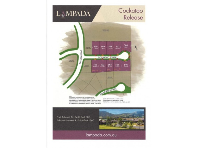 Lot 501-510 Cockatoo Street, Tamworth NSW 2340